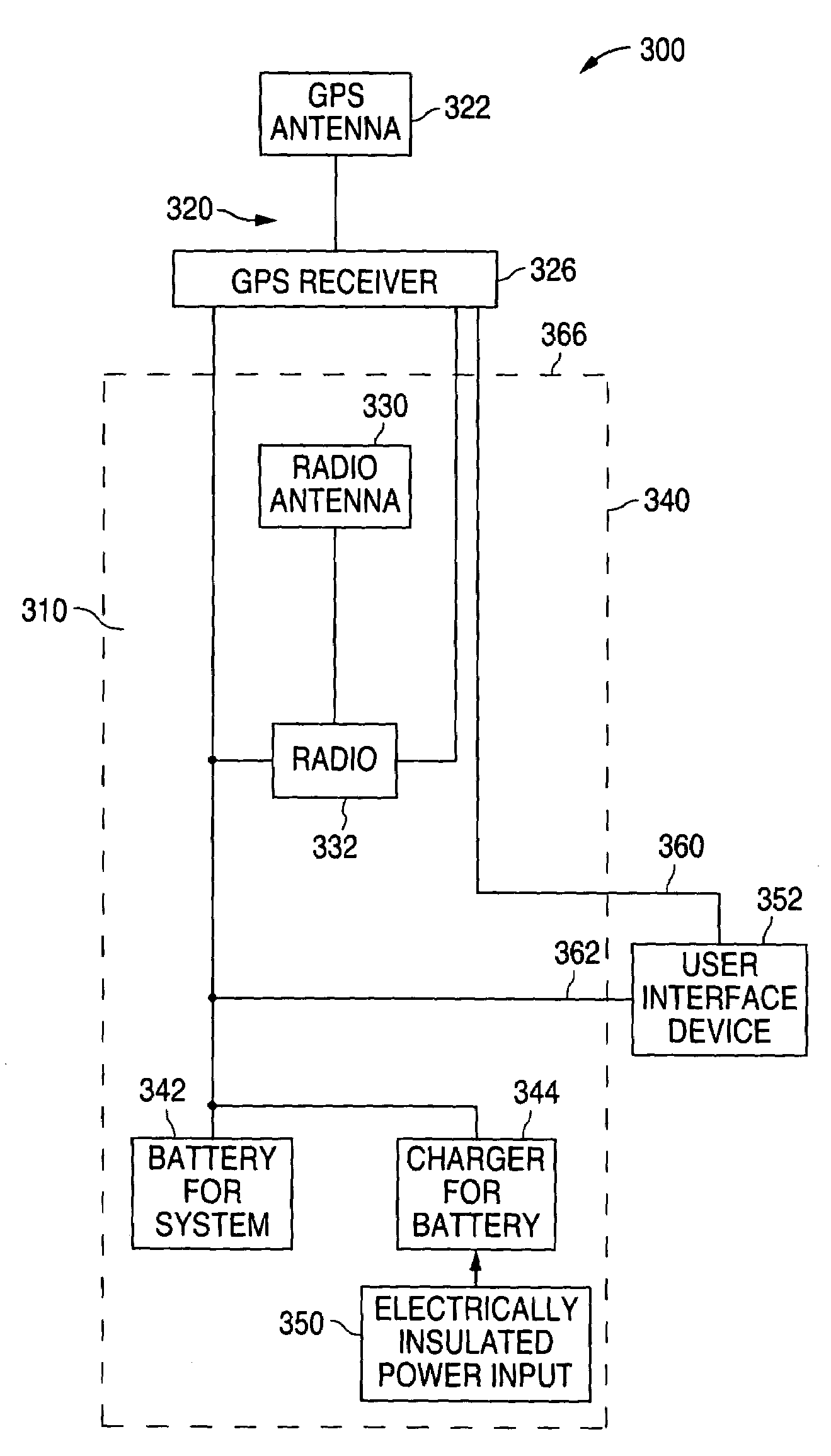 Location identifying apparatus and method of identifying the location of a user