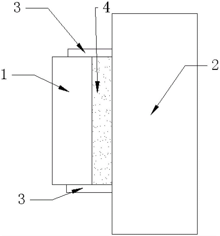 A secondary self-propagating welding method for a cathode soft strip and a large busbar for an aluminum electrolytic cell