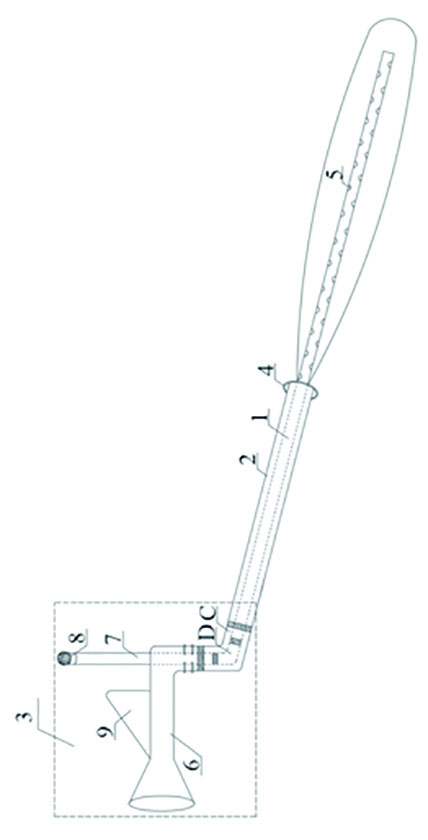 Ventilation anchor rod capable of achieving automatic wind collection and exhaust and construction method