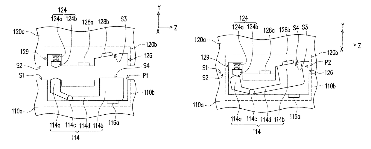 Electronic apparatus having a base