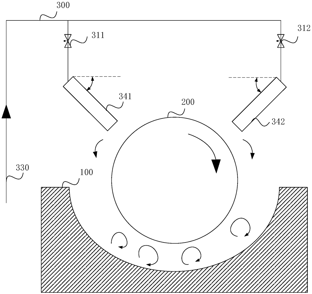 Auxiliary device of steam turbine and steam turbine