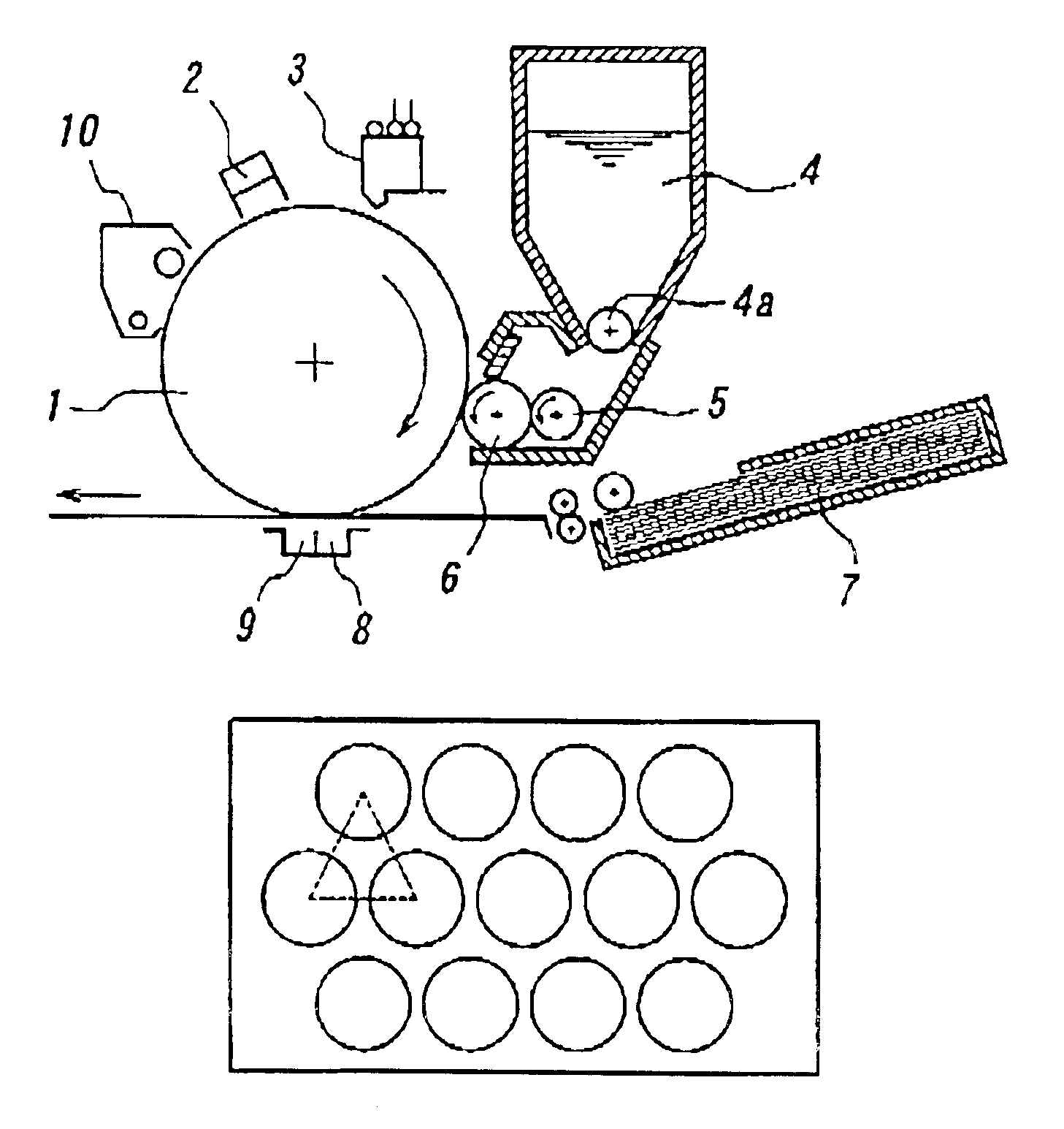 Foamed elastic member for use in image forming apparatus