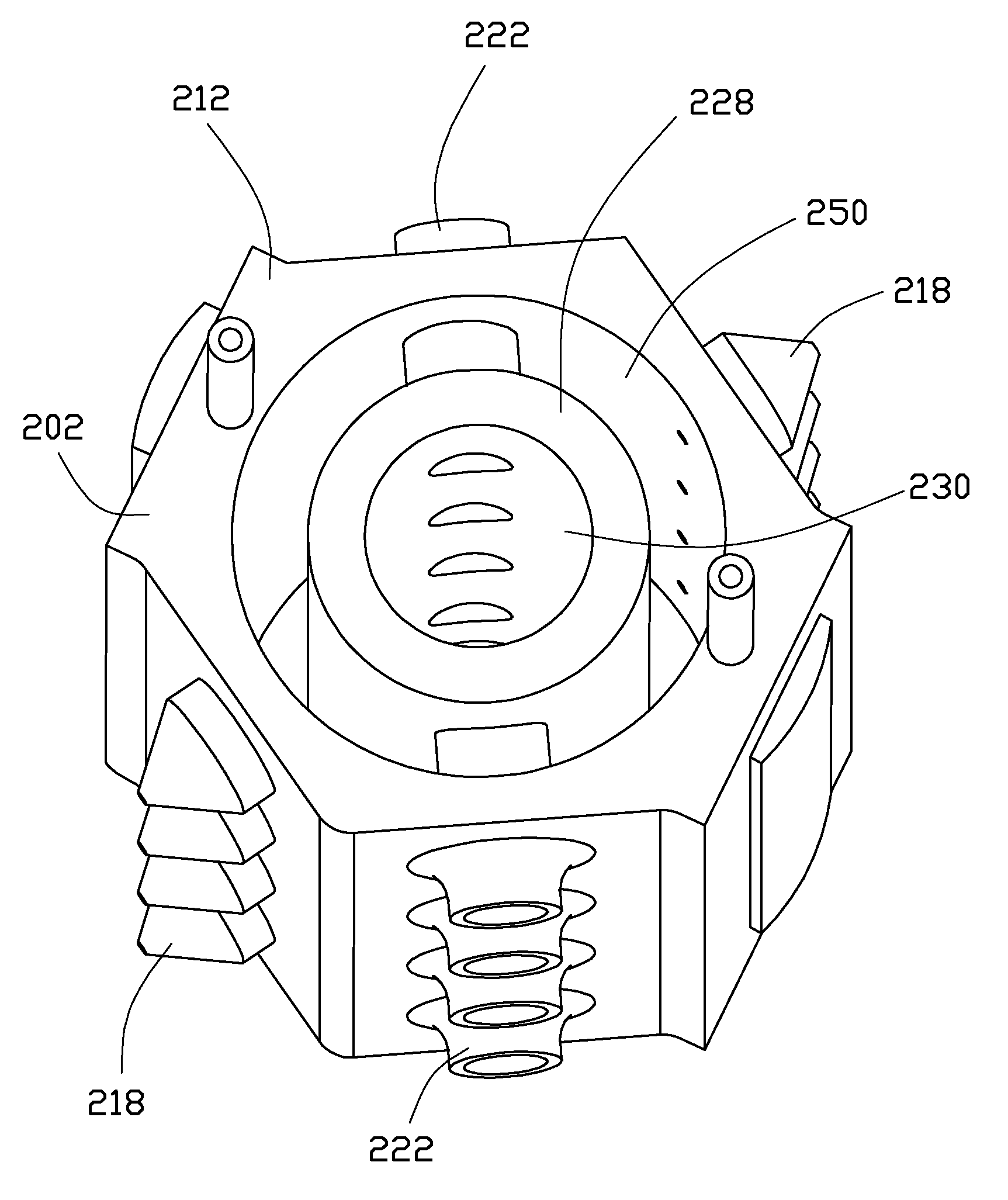 Arc surface grinding device