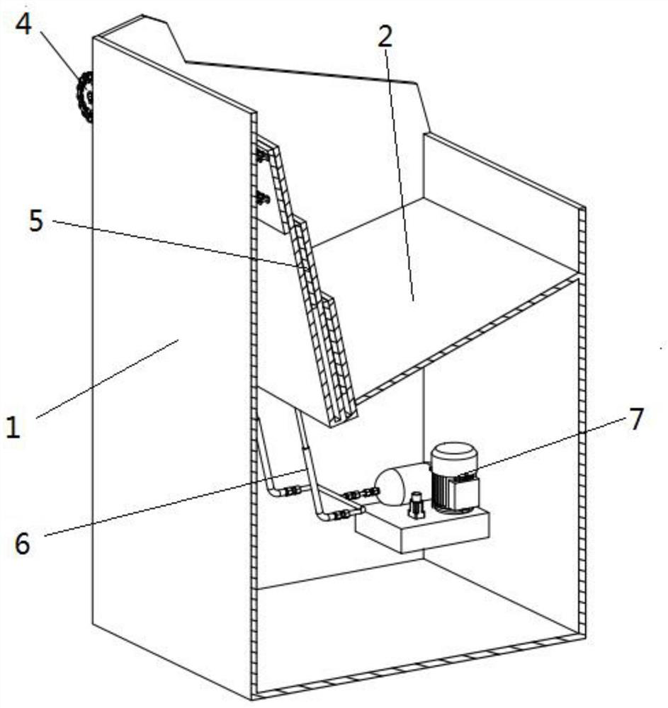 A kind of automatic feeding automatic temperature control forging feeding machine