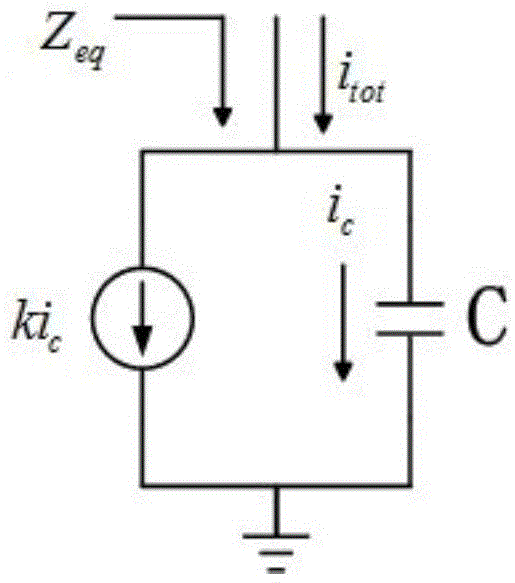 A mixed model capacitance multiplier circuit