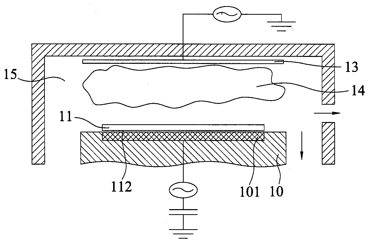 Clamp for sputtering and method for sputtering semiconductor package