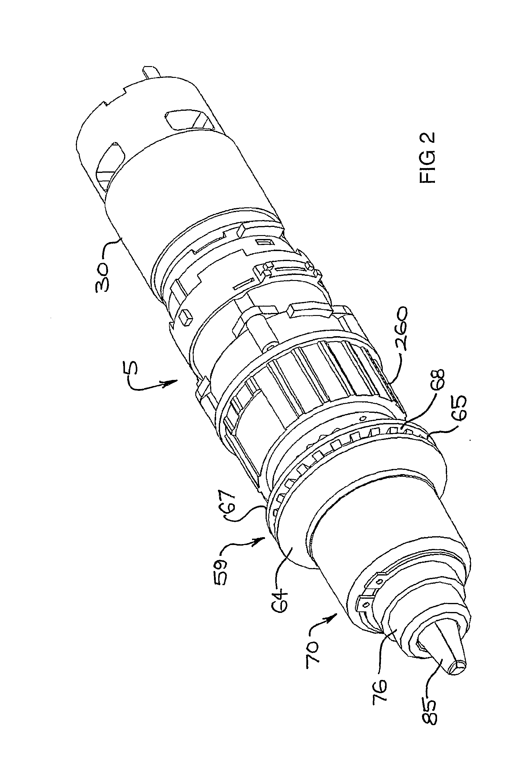 Mechanical Assembly For A Power Tool