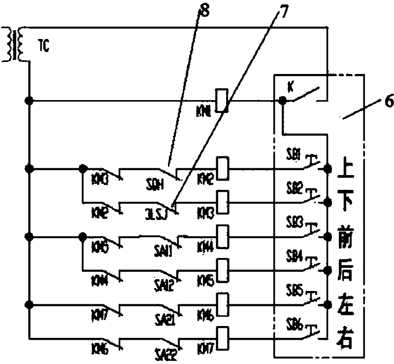 Safety protection device of electric hoist