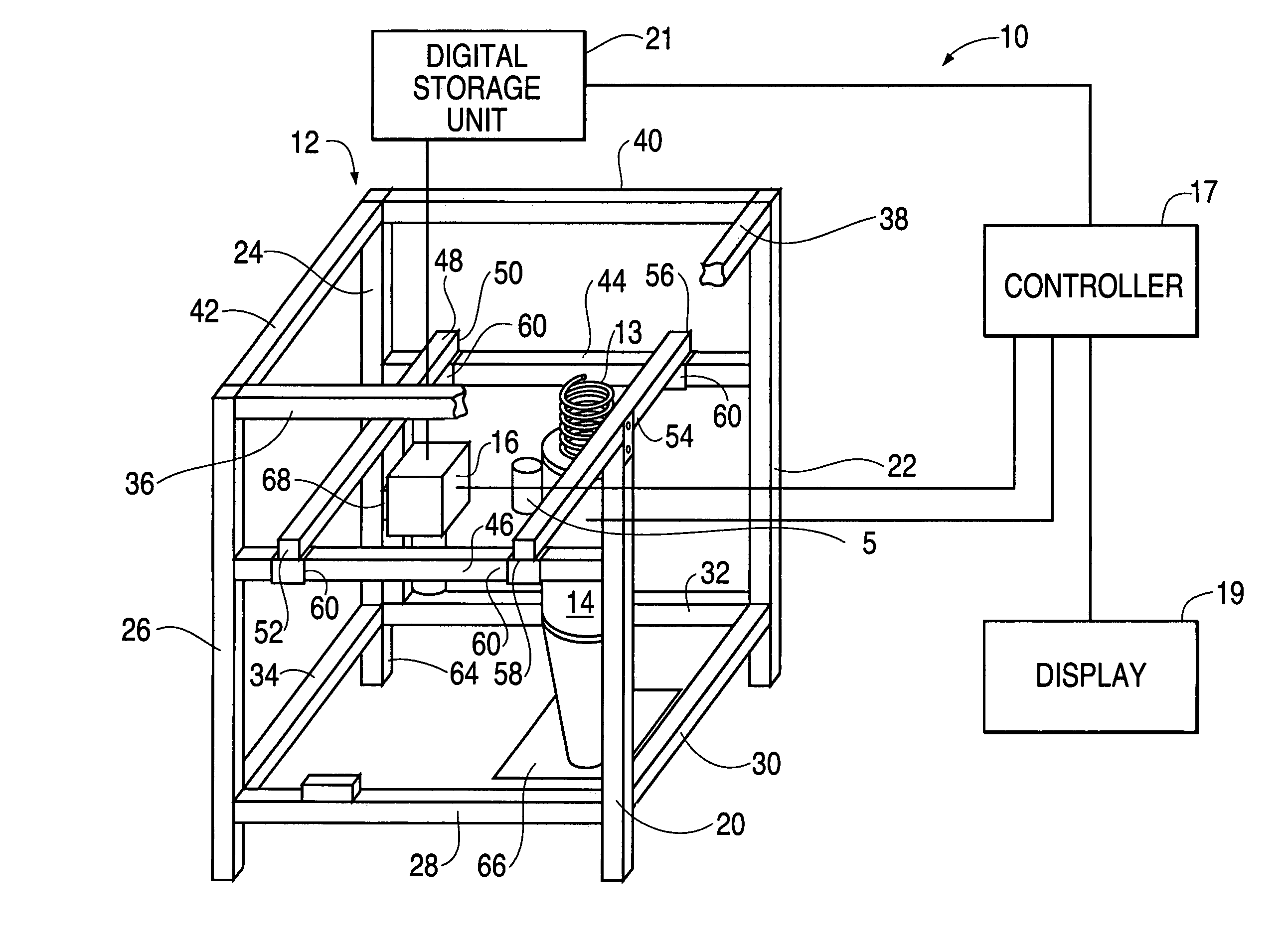 Translatable ultrasonic thermography inspection apparatus and method