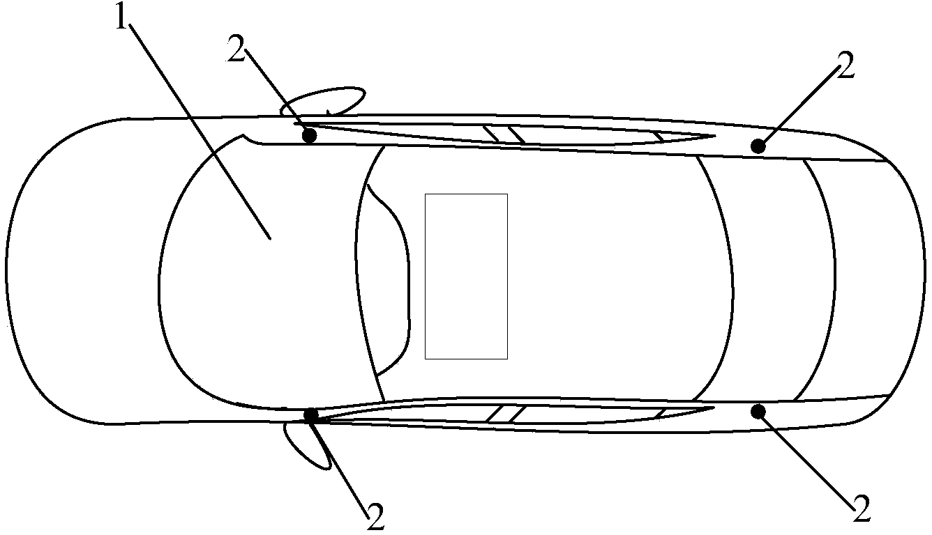 System for achieving real scene simulation by means of vehicle front windshield