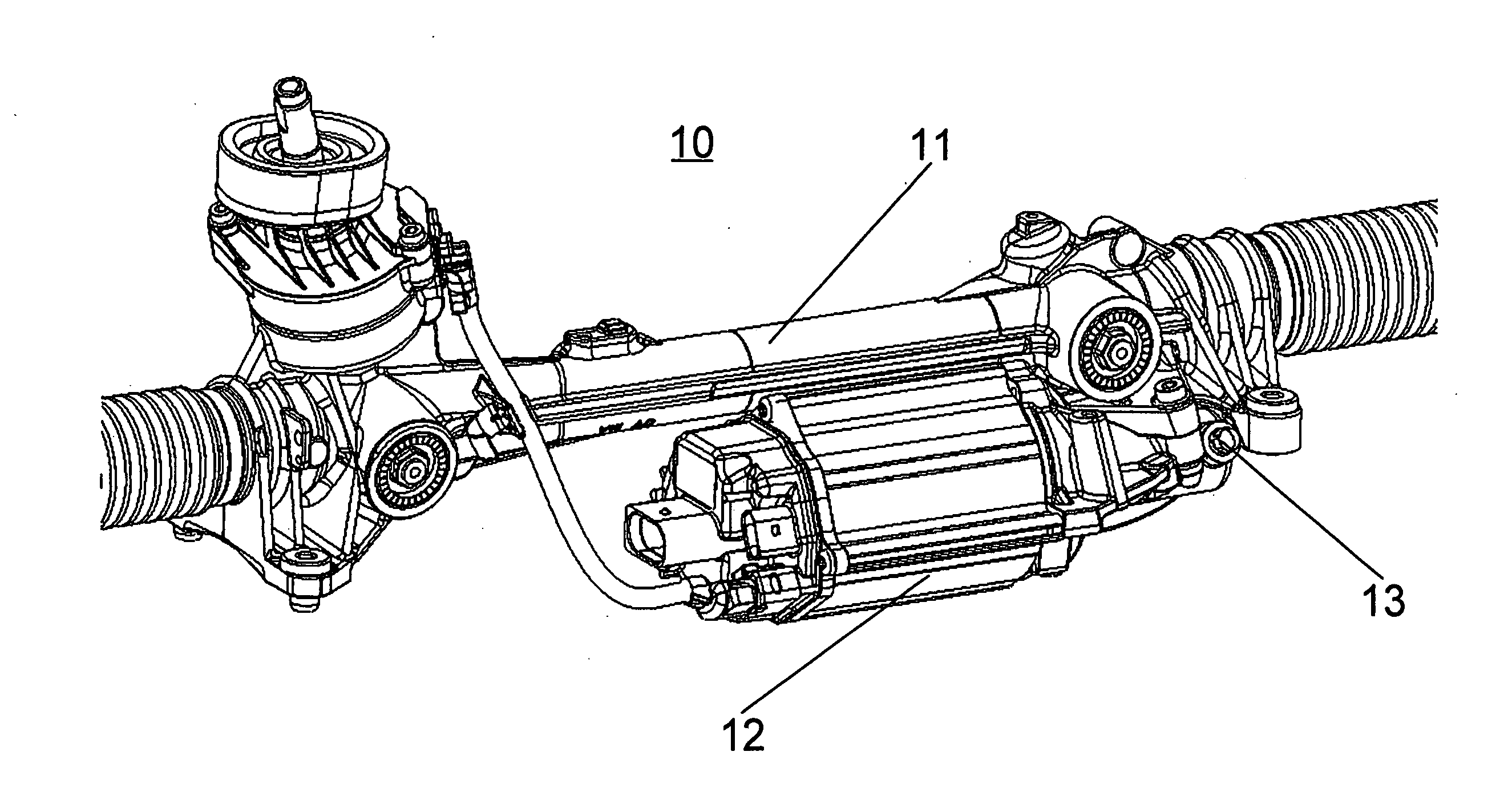 Device for pressing a transfer element