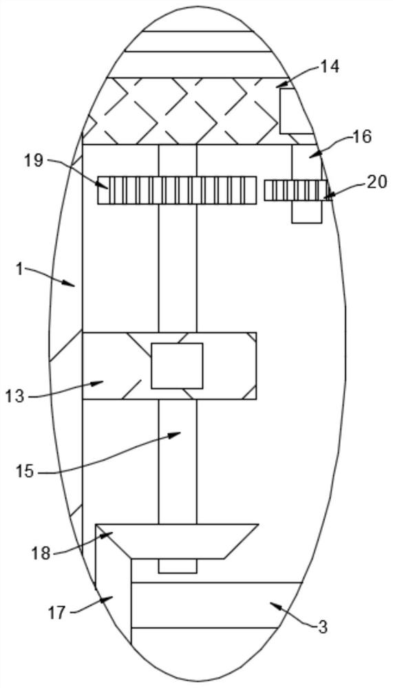 Sewer channel sewage disposal floor for municipal sanitary management