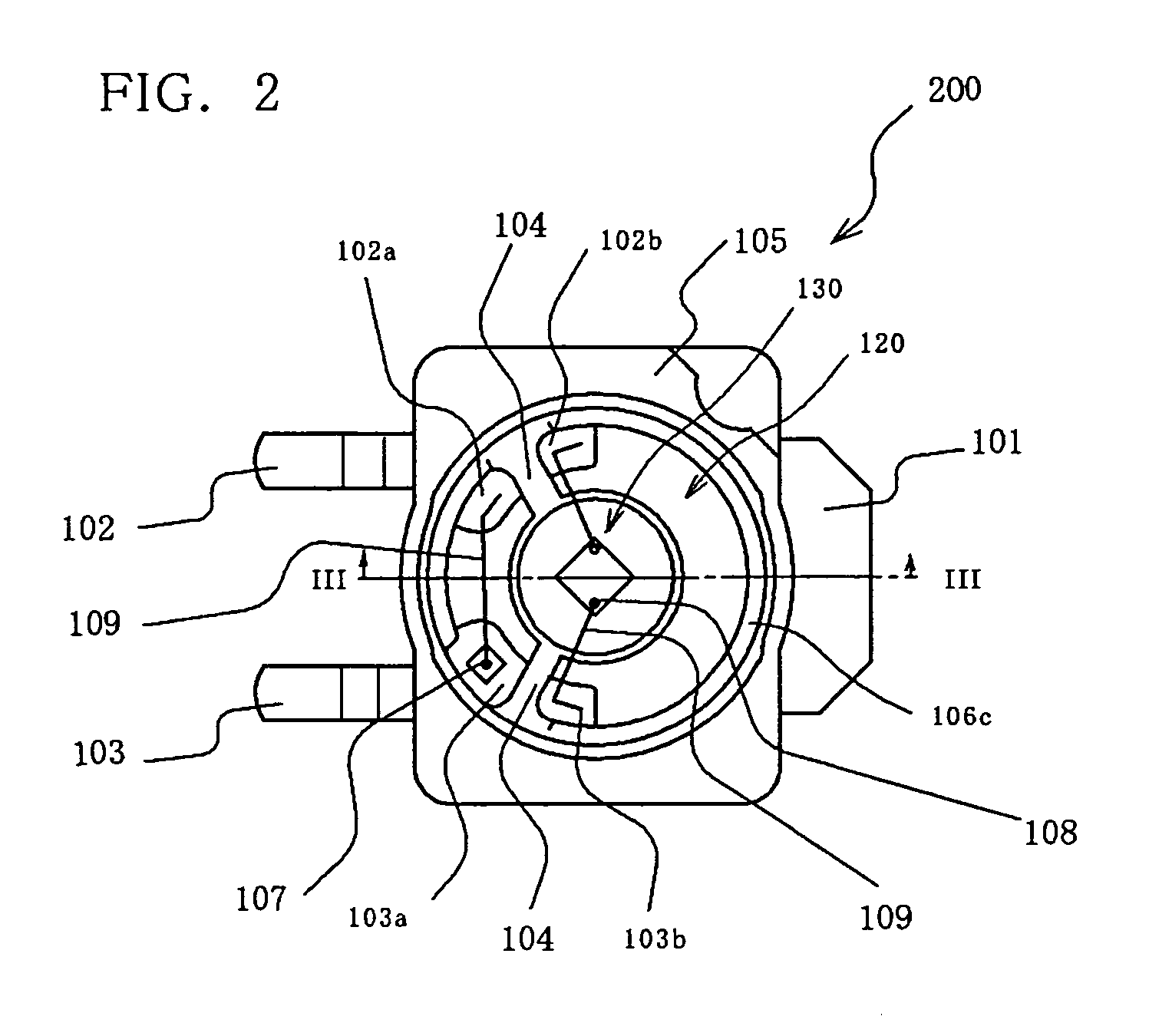 Molded package and semiconductor device using molded package