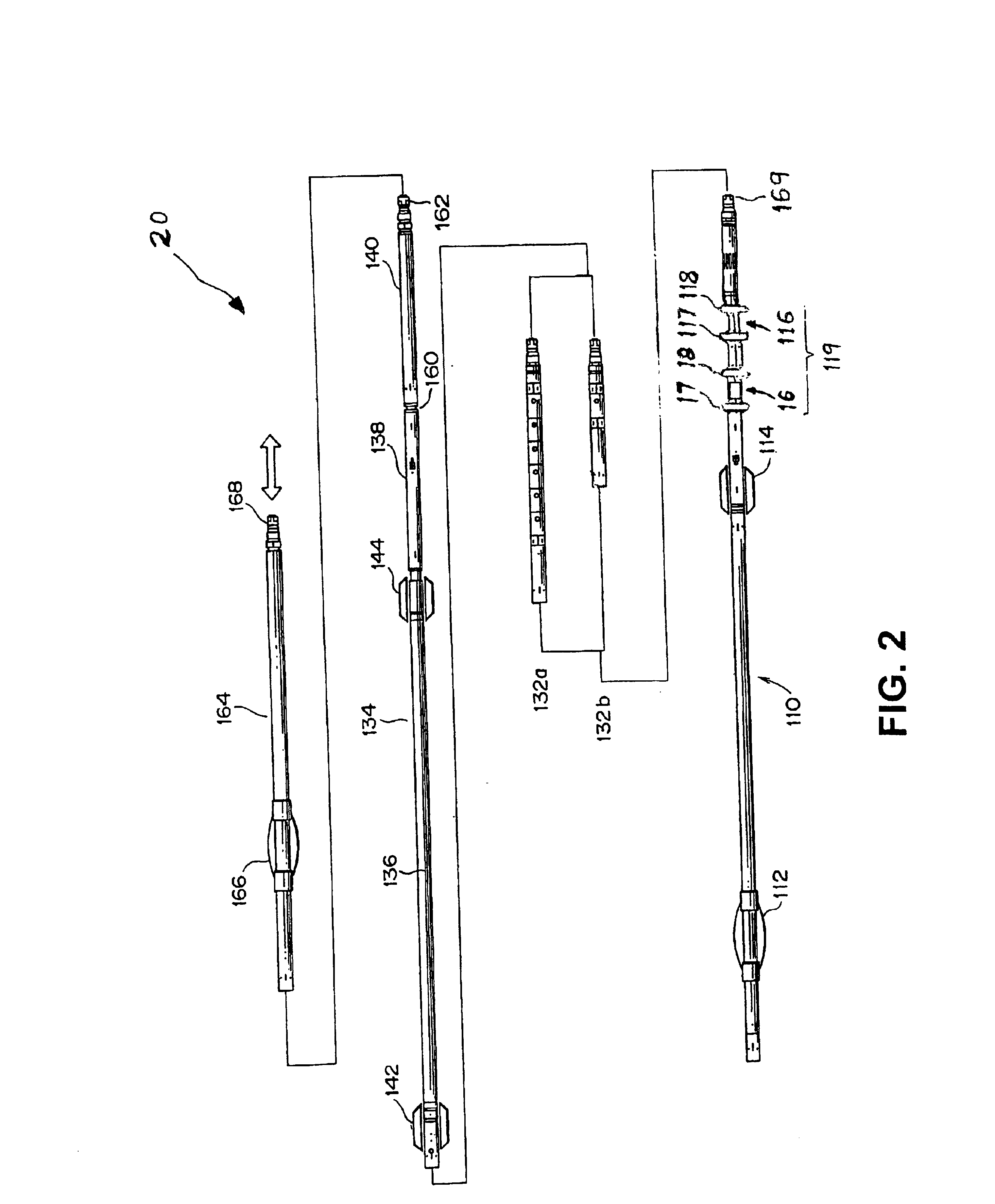 Oil well acoustic logging tool with baffles forming an acoustic waveguide