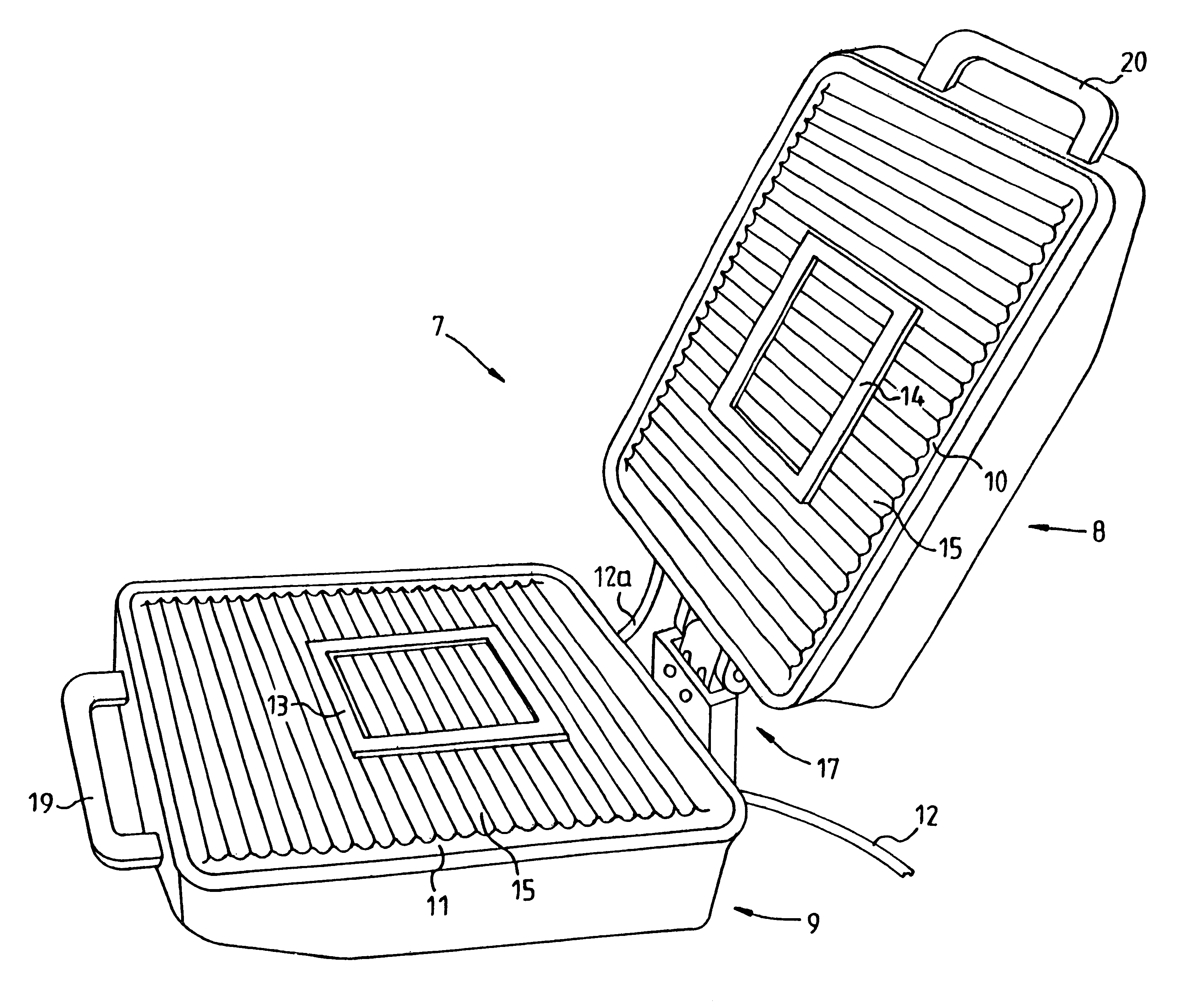 Sandwich and method for the production thereof