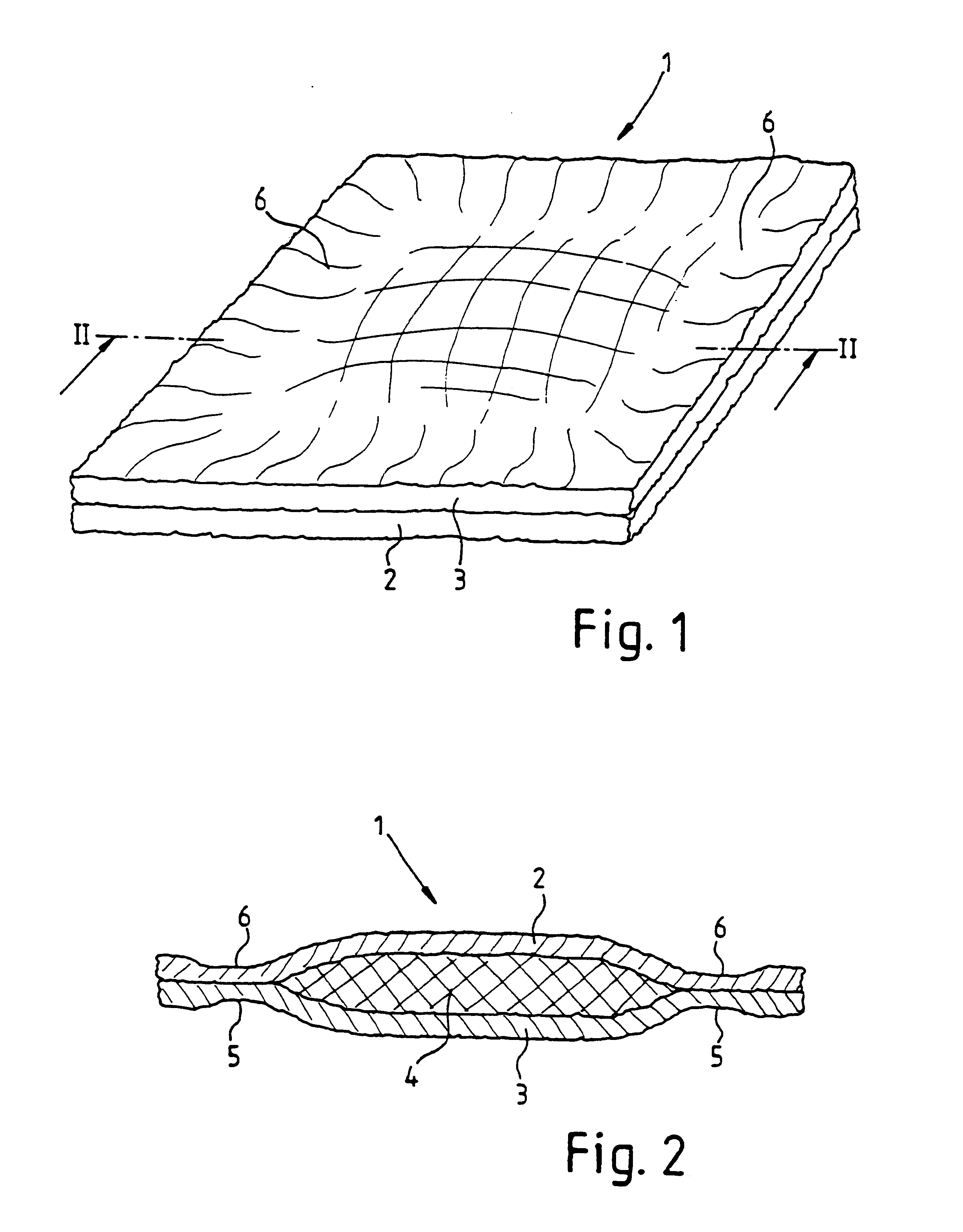 Sandwich and method for the production thereof