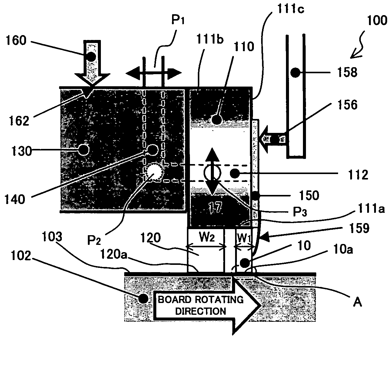 Lapping machine and head device manufacturing method