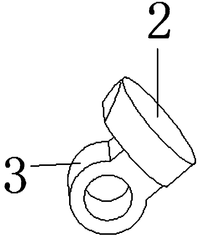 Racing-car anti-rolling annular overhead component
