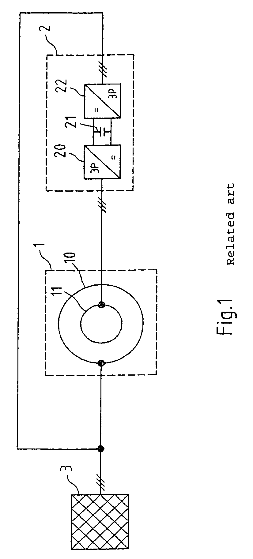 Power control of an induction machine