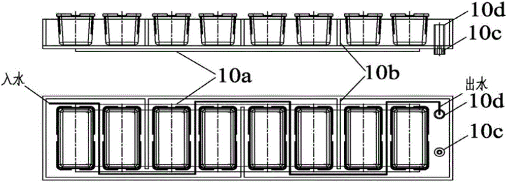Water-bath constant-temperature type hatching system facility