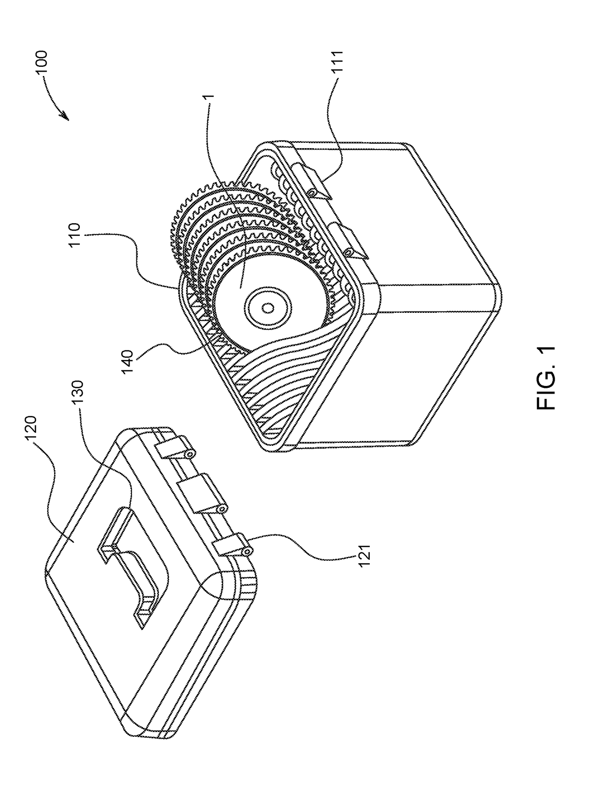 Saw blade caddy