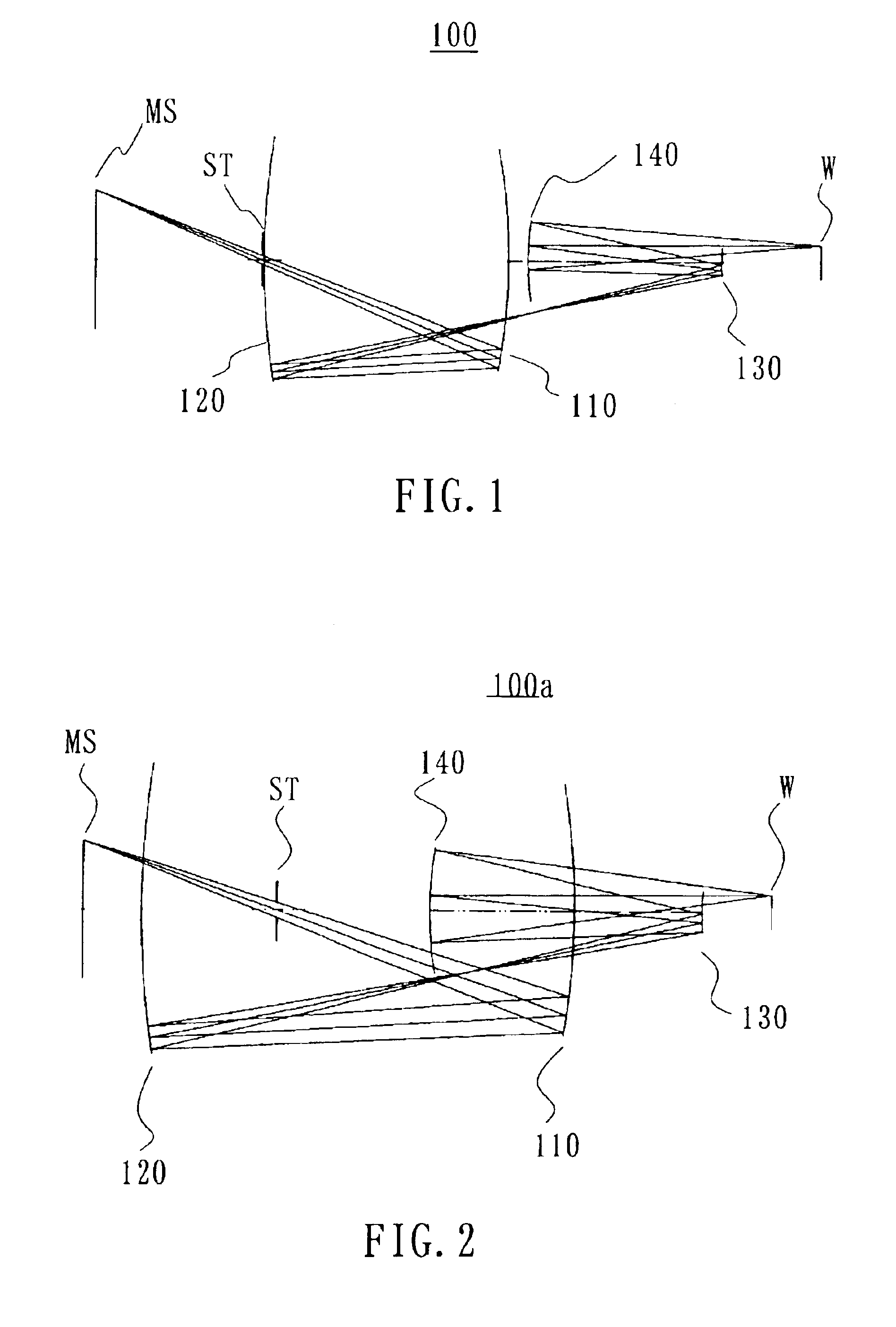 Catoptric projection optical system, exposure apparatus and device fabrication method using same