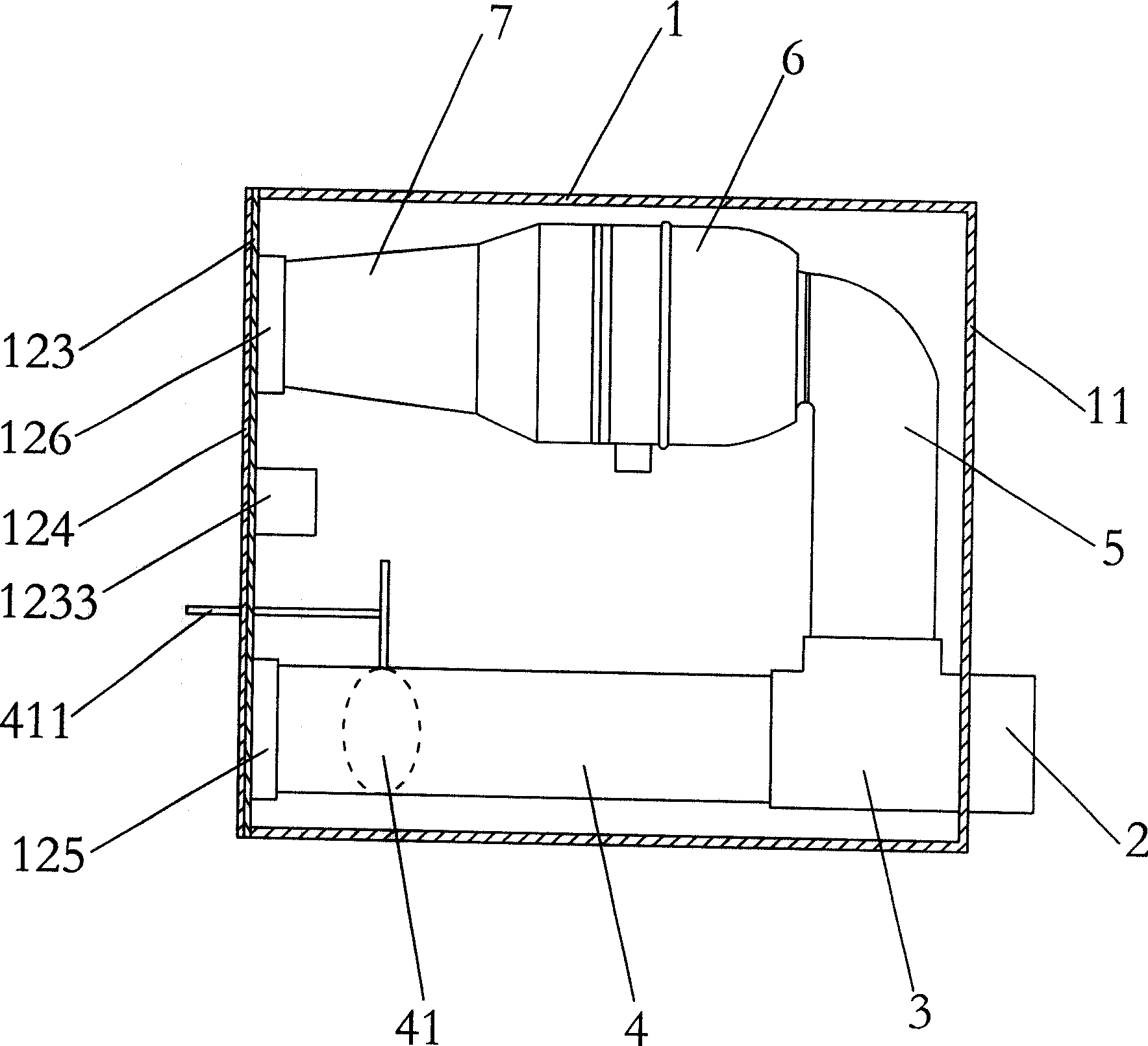 Air purifier for ventilating room with air conditioner