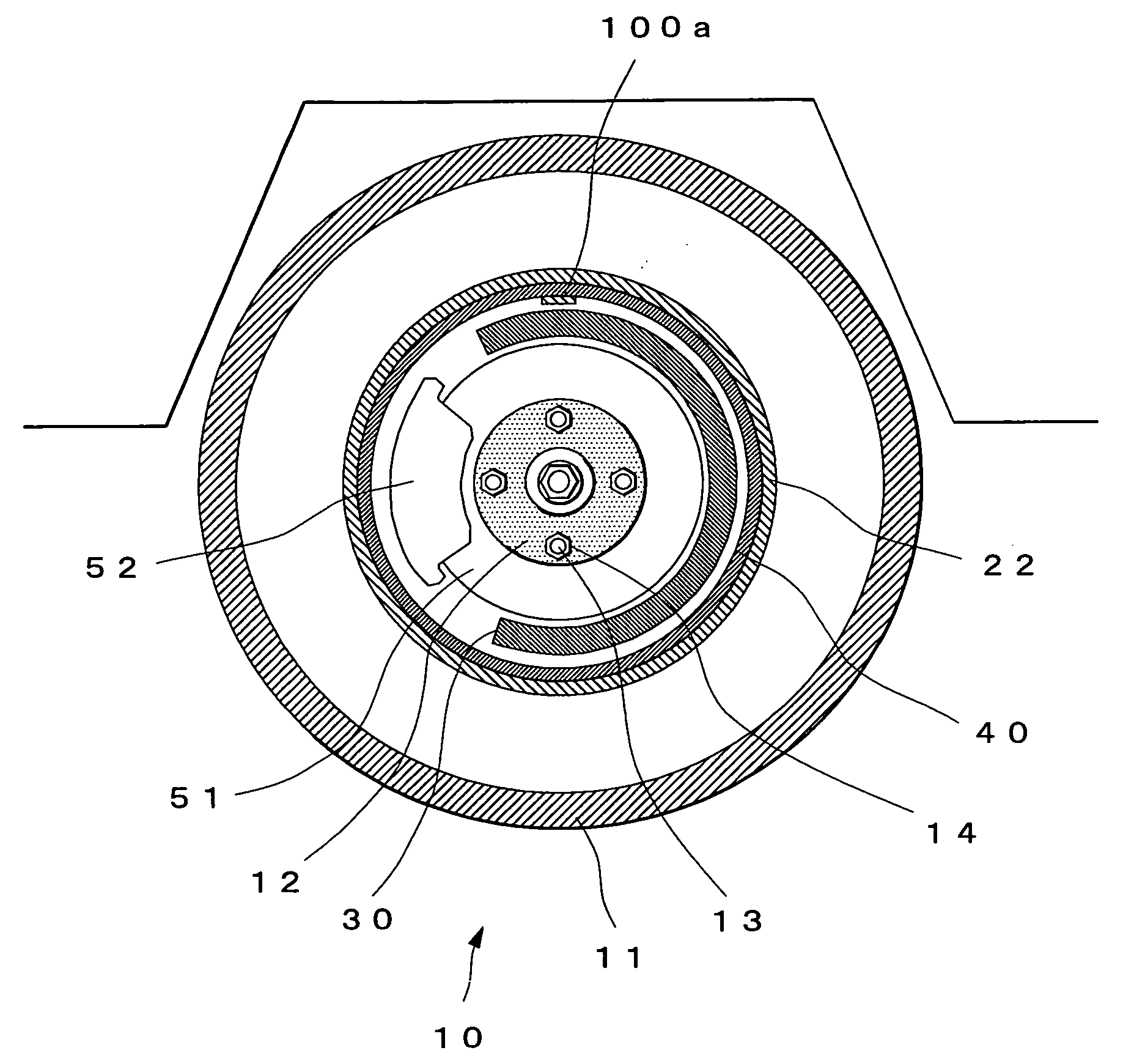 Transponder for in-Wheel Motor System and Wheel Therewith