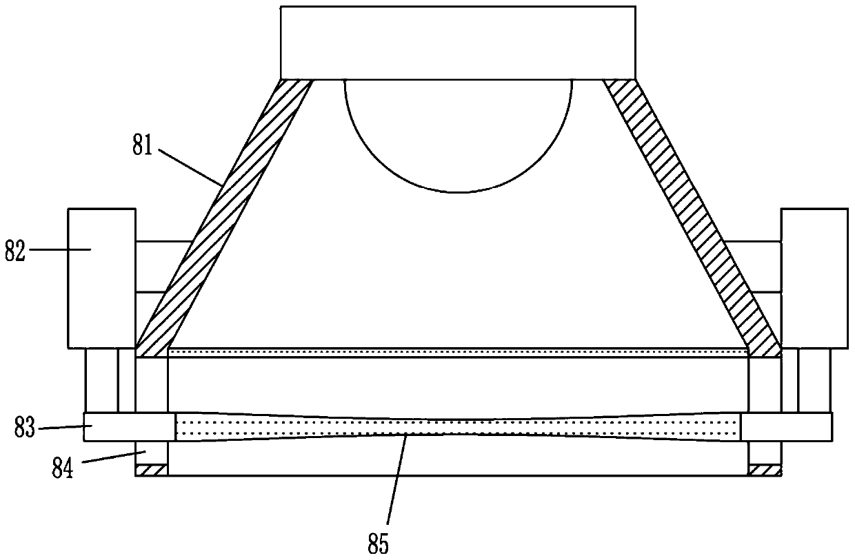 Lifting hanging bracket capable of working at night for goods lifting