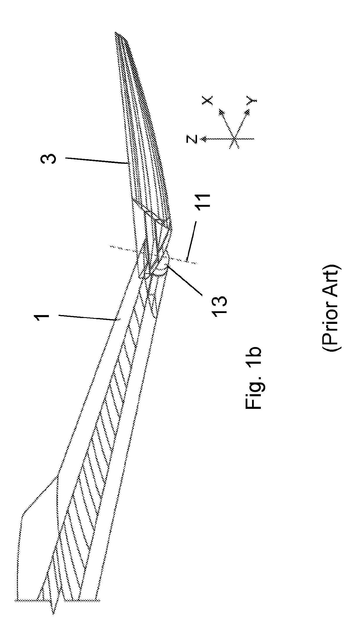 Interface between an outer end of a wing and a moveable wing tip device