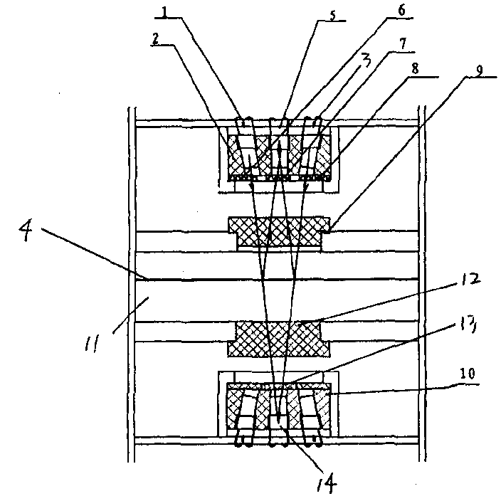 Optical antiforge detecting device for paper money identification equipment