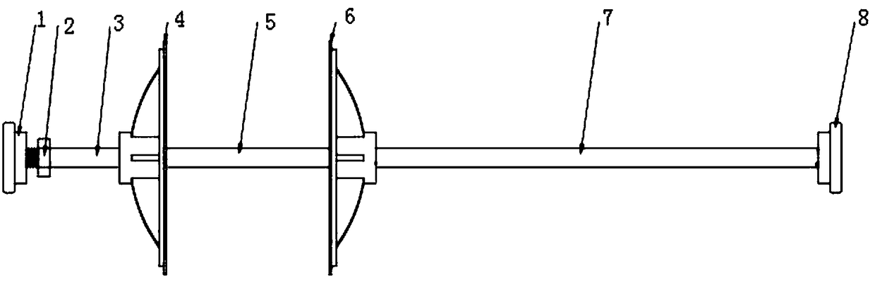 Split sandwich heat-insulation wall combined type connecting piece