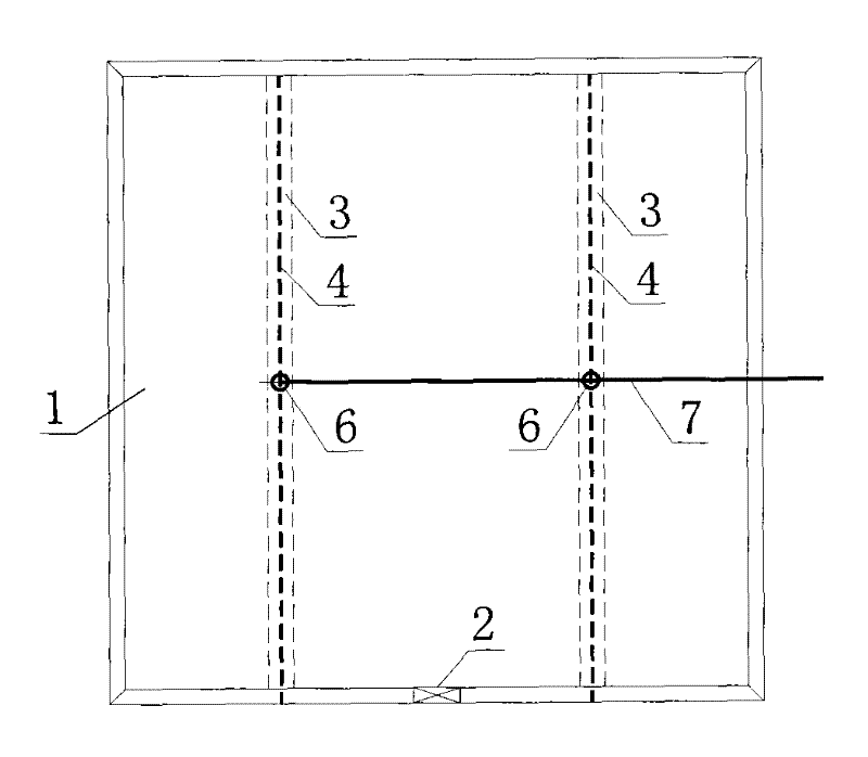Construction method of stock dump capable of accelerating dehydration and drying process of dredging deposited sludge