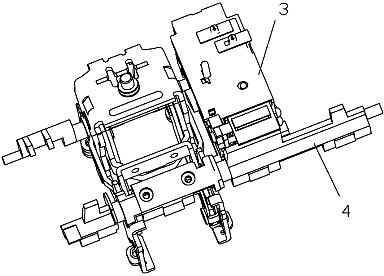 Molded case circuit breaker with residual current protection