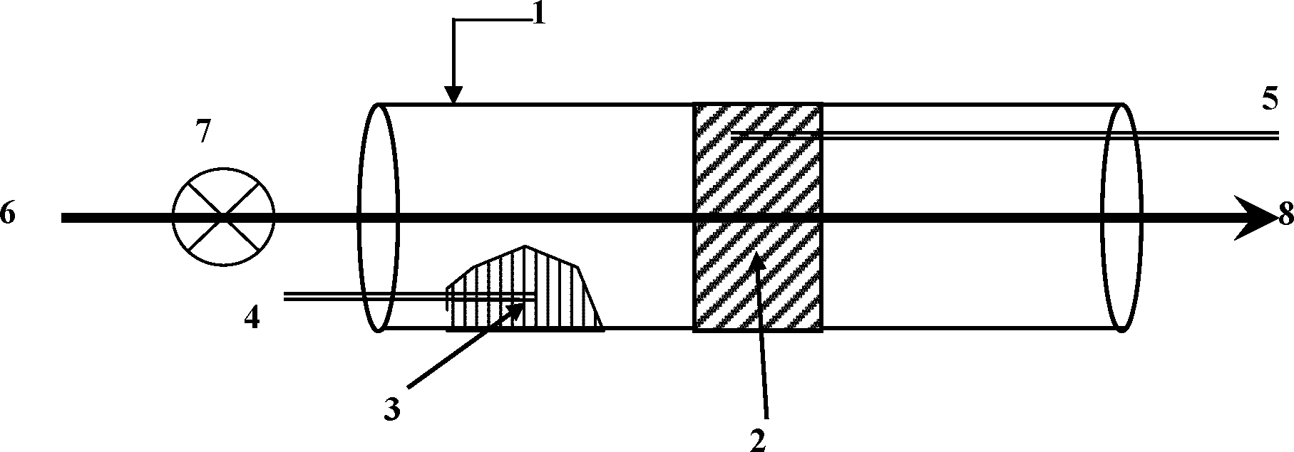 Vapor-phase deposition preparation method of load type iron catalyst