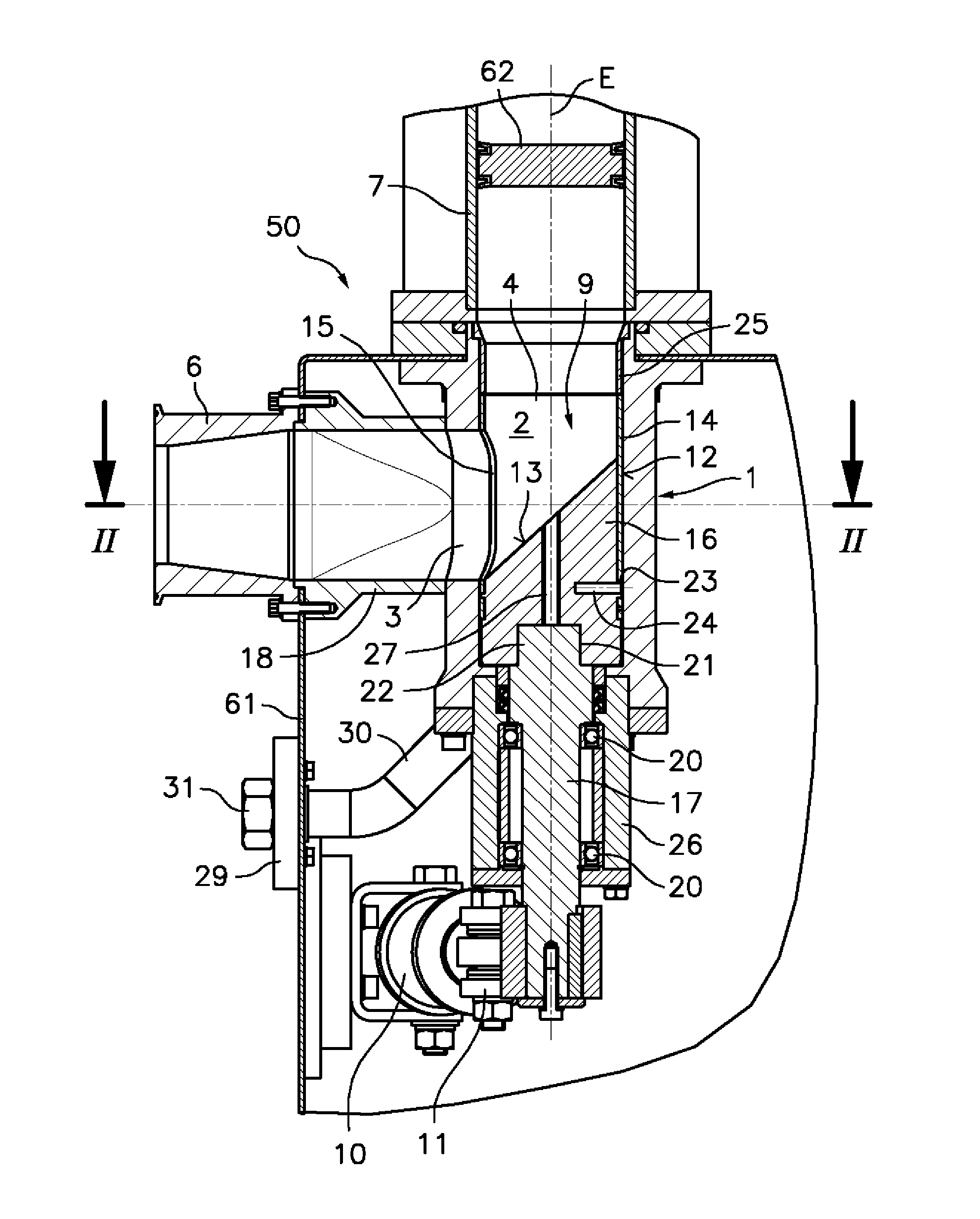 Valve device for a pasty food product volumetric metering apparatus, and volumetric metering apparatus