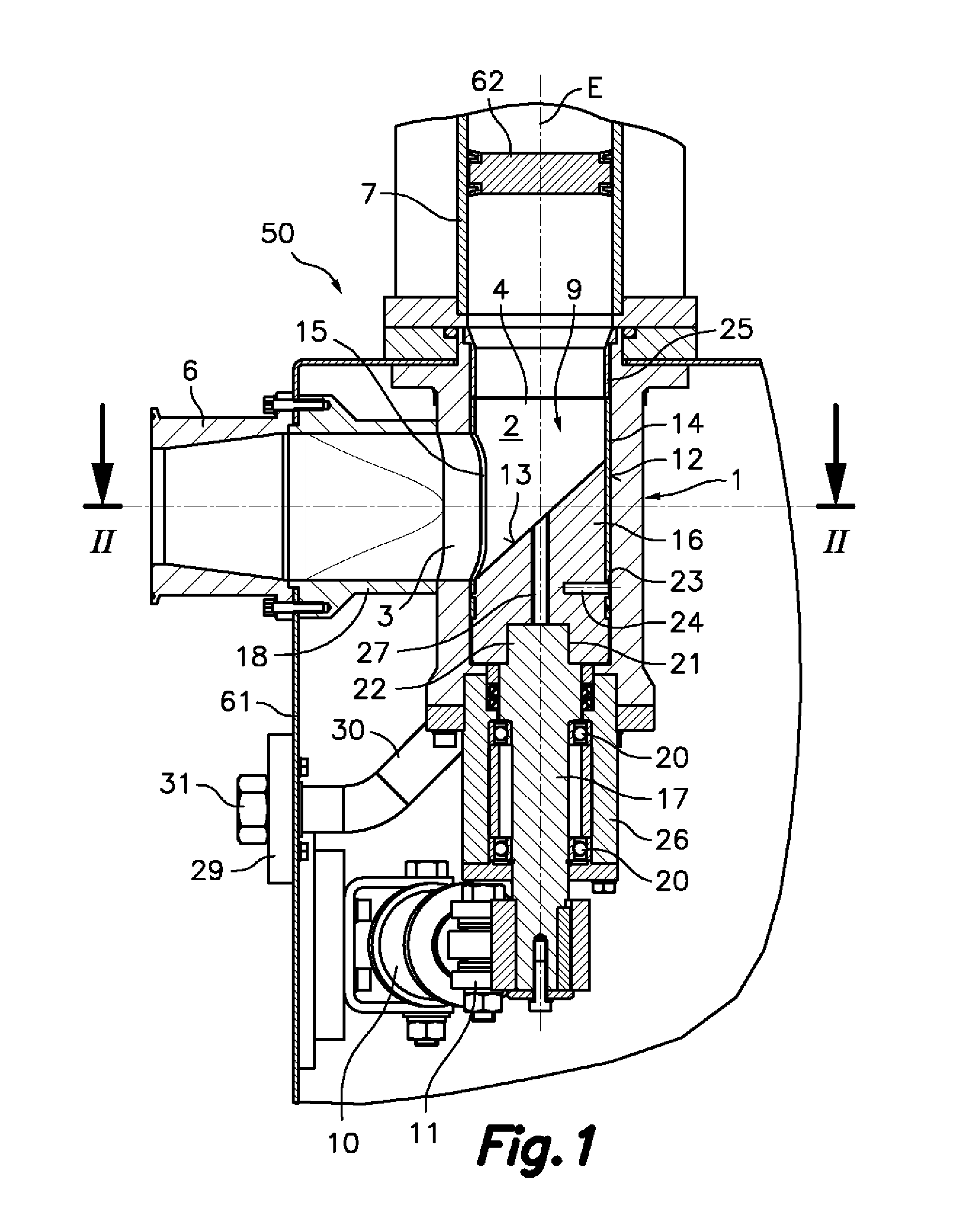 Valve device for a pasty food product volumetric metering apparatus, and volumetric metering apparatus