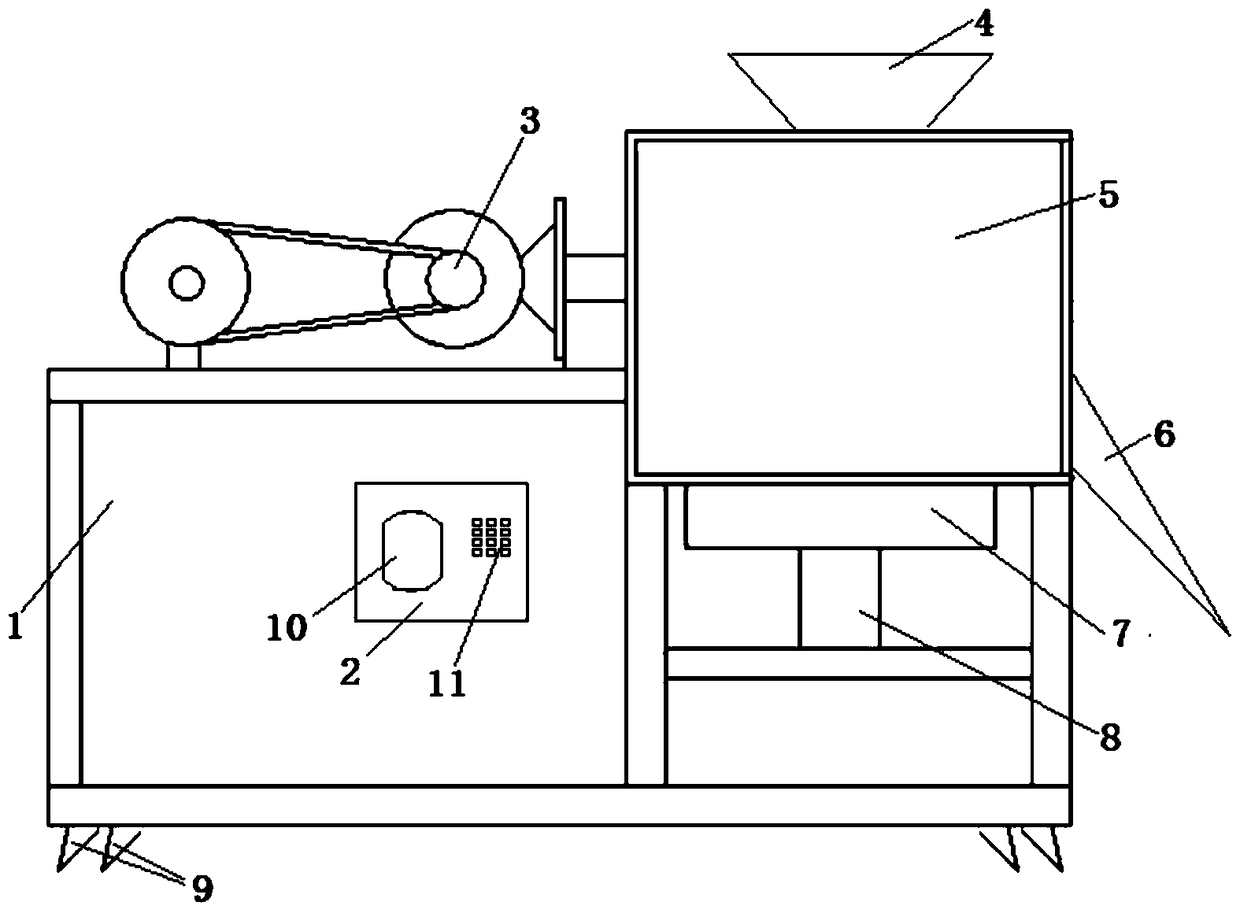 Processing method of gardenia decoction pieces