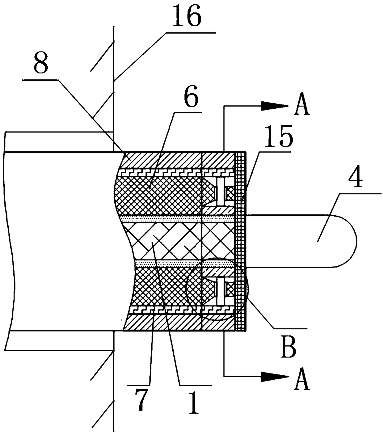 Flame-retardant flame-proof wrapping tape for cable