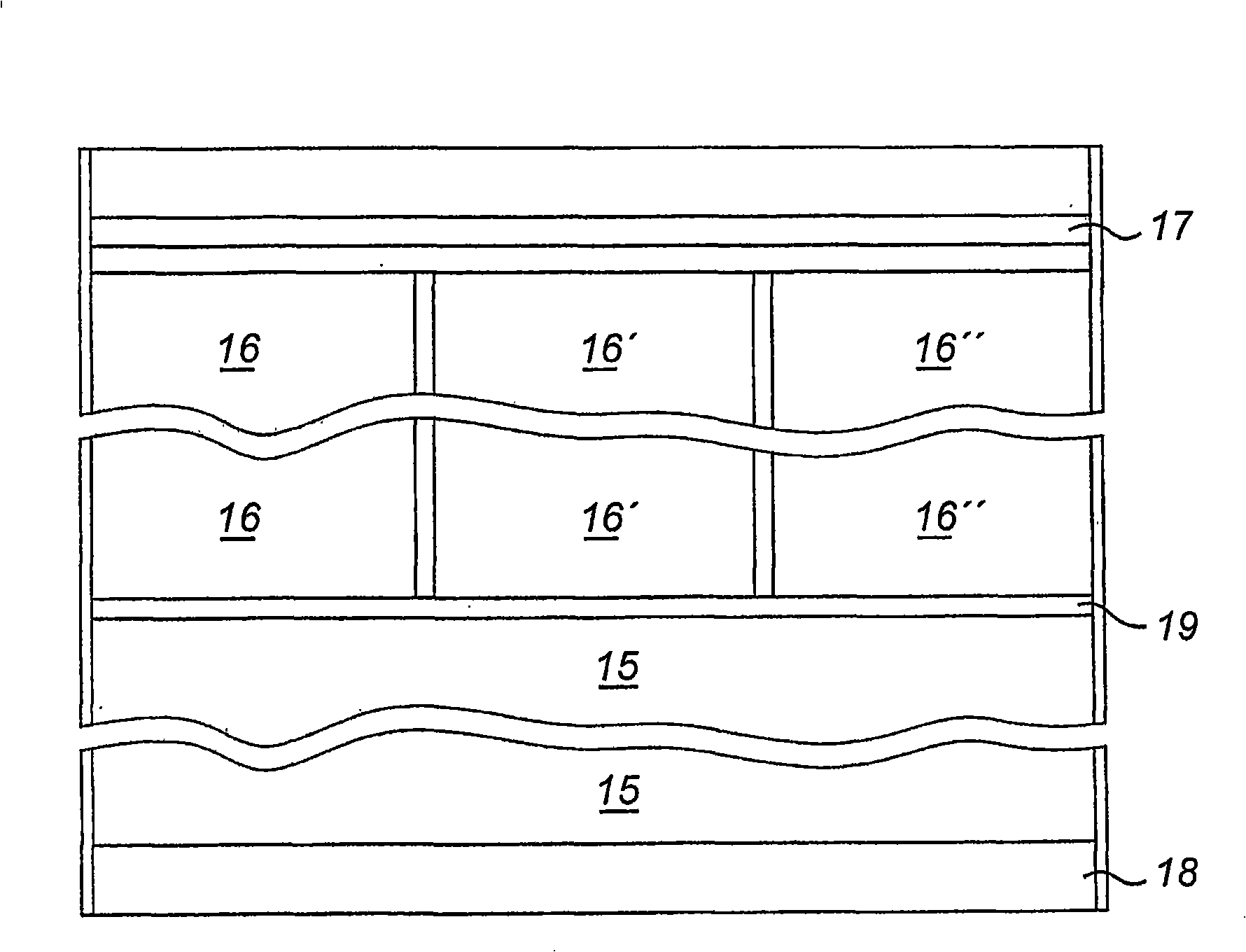 Frame device for use in building-in a balcony