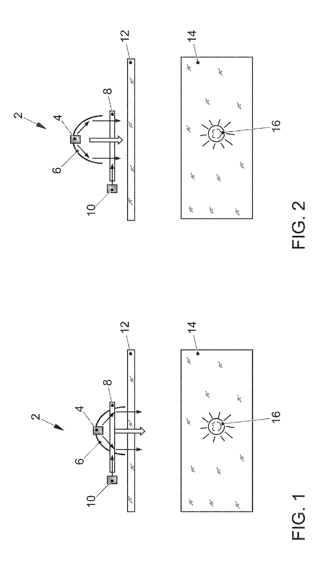 Lighting device for illuminating a passenger compartment of a vehicle
