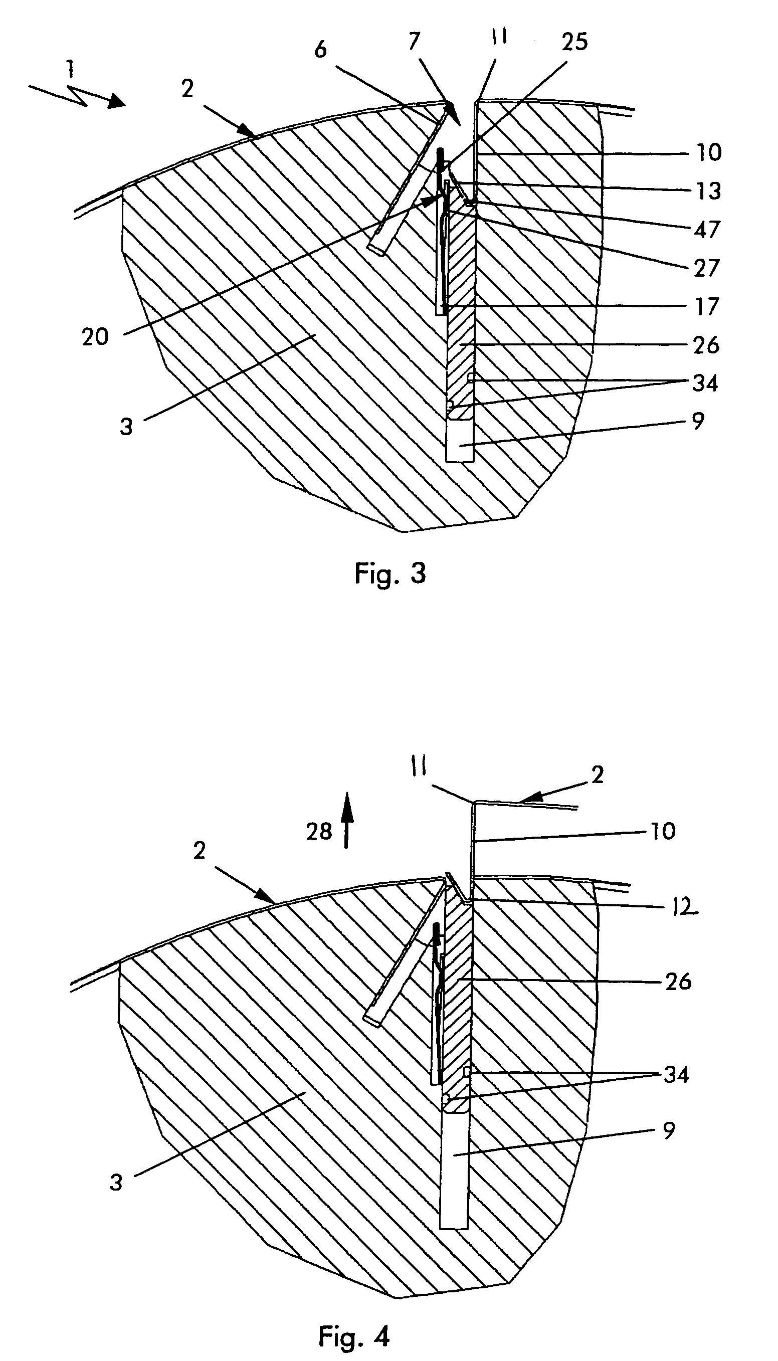 Device for mounting a printing plate on a plate cylinder for a rotary printing press