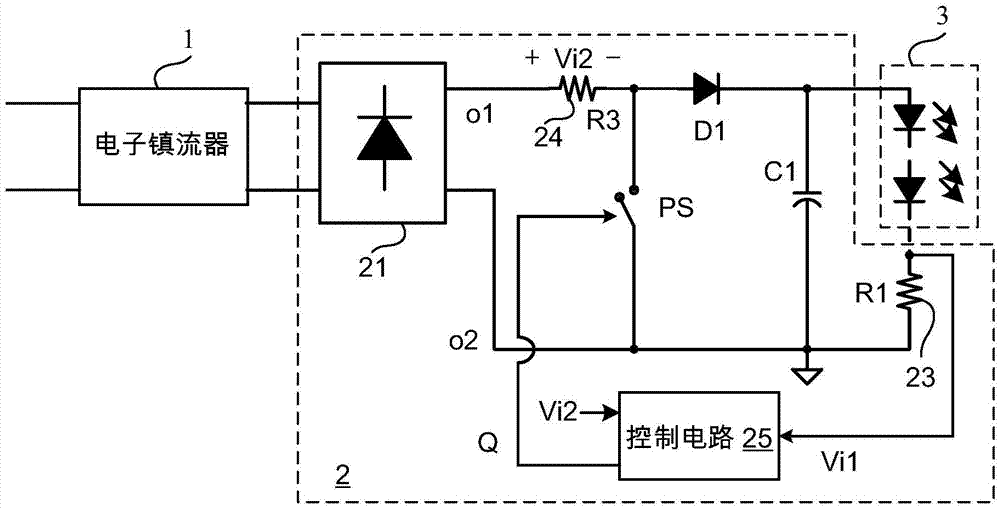 LED driver and LED lighting device