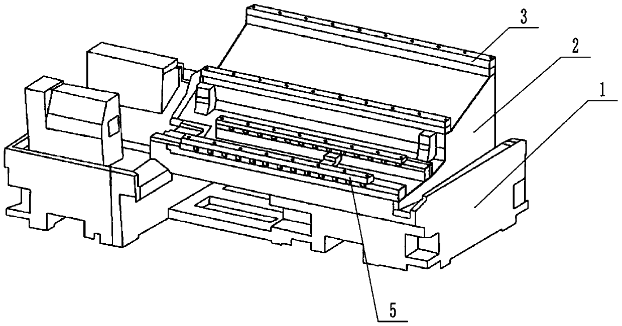 A four-track bed