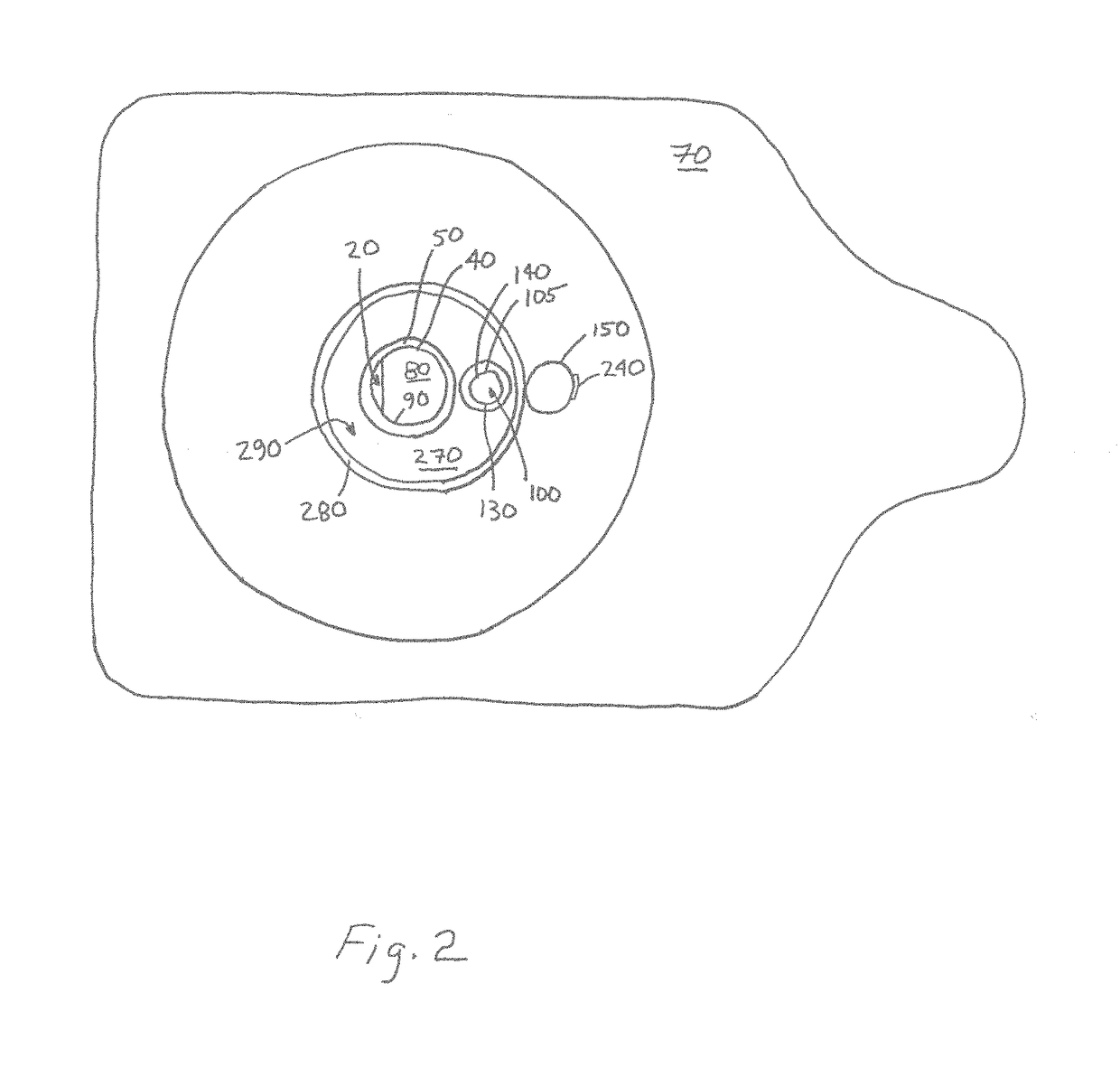 Apparatus and process for dispensing a measured quantity of liquid product