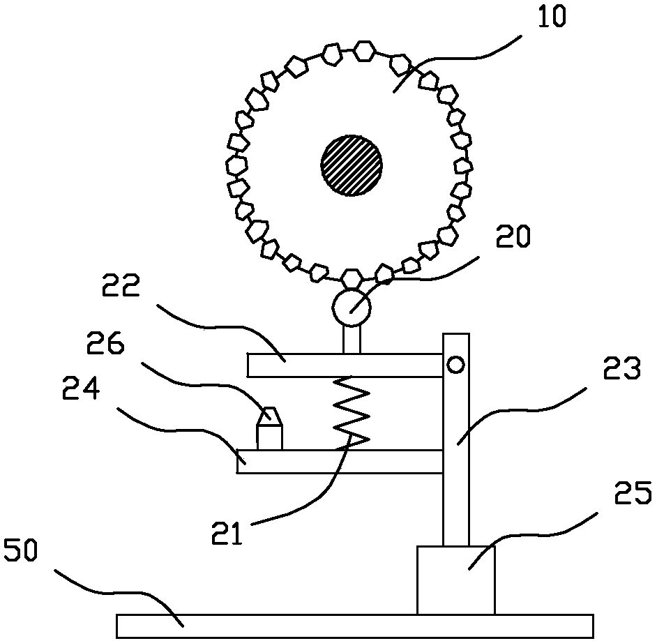 A method and device for in-situ measurement of radial runout of grinding wheel