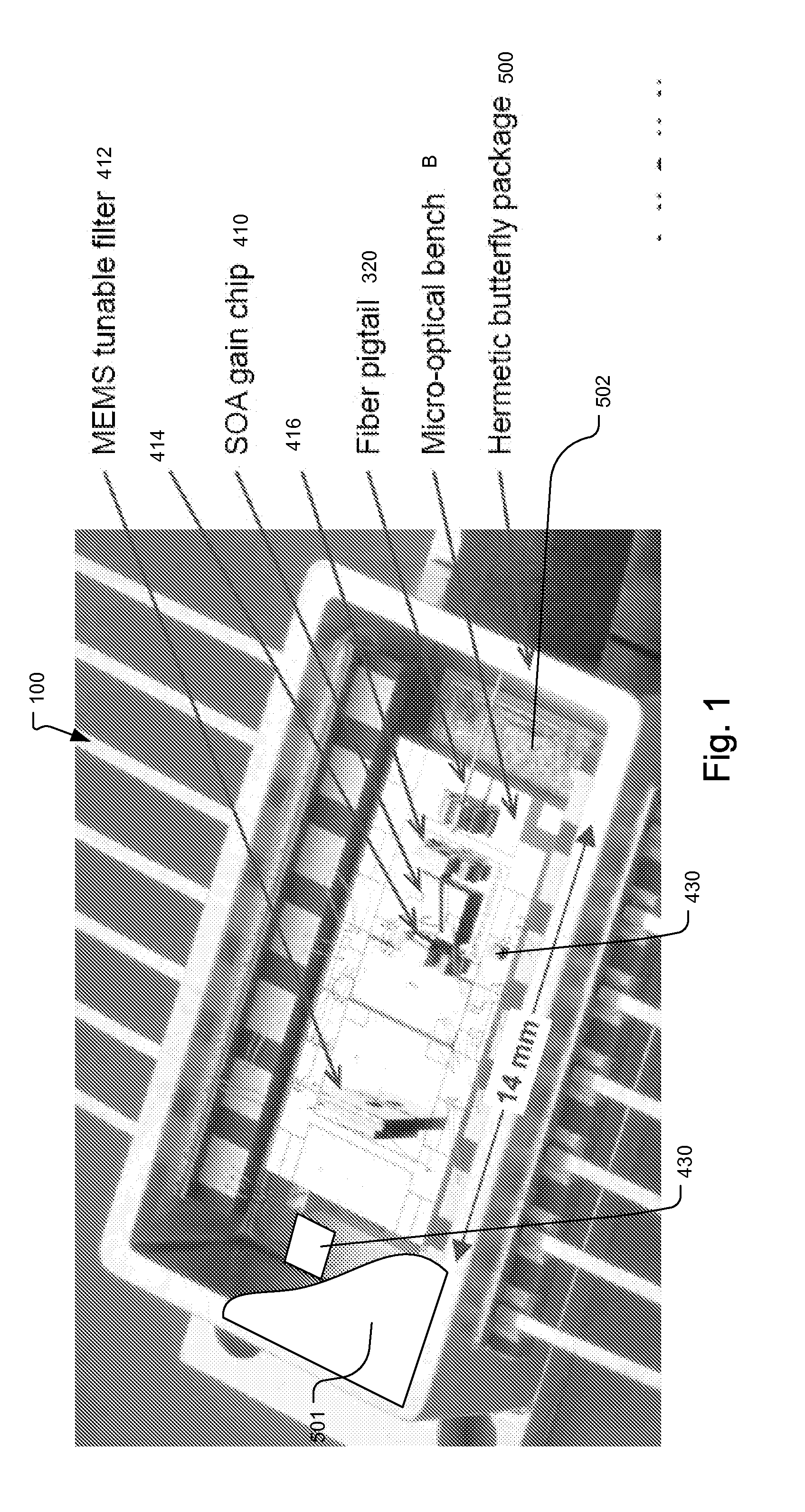 Method and System for Avoiding Package Induced Failure in Swept Semiconductor Source