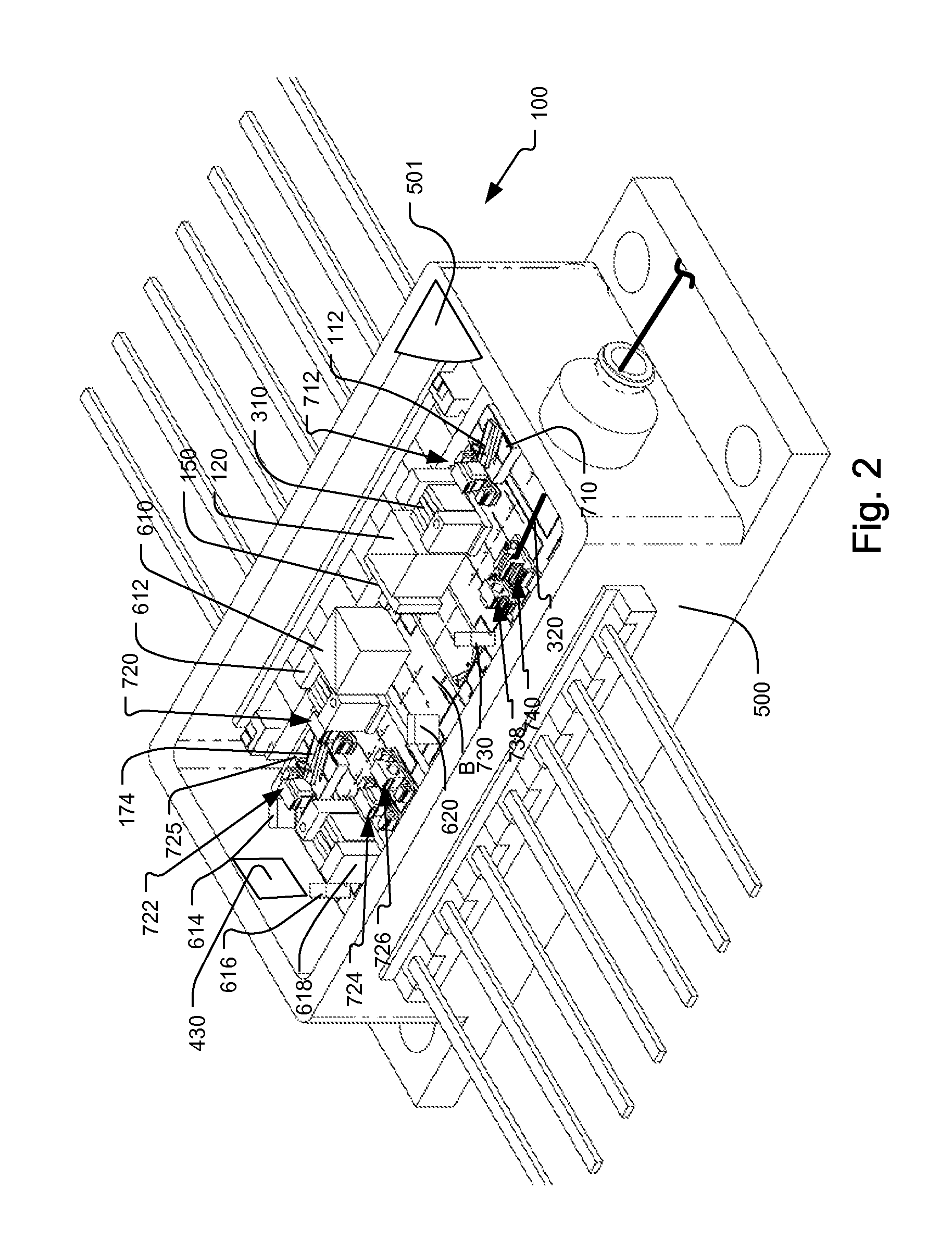 Method and System for Avoiding Package Induced Failure in Swept Semiconductor Source