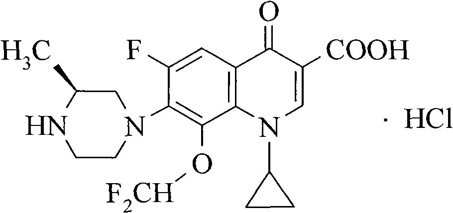 Cadrofloxacin hydrochloride-I crystal and preparation method thereof