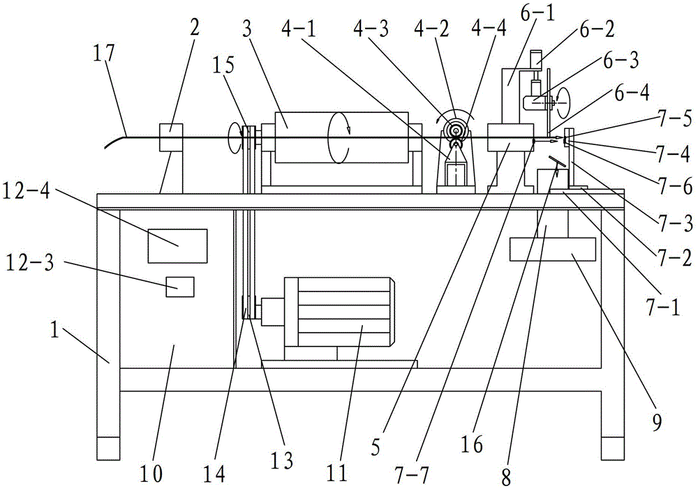 Metal wire rod precision alignment cutting device and method